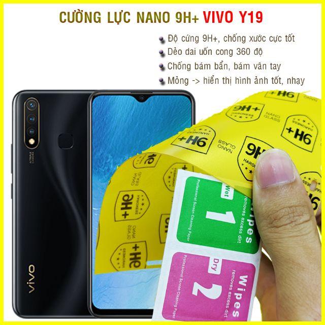 Dán cường lực dẻo nano 9H+ dành cho Vivo Y19