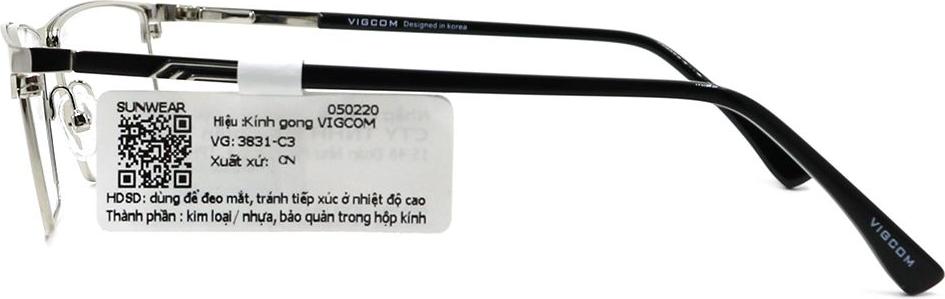 Gọng kính chính hãng Vigcom VG3831