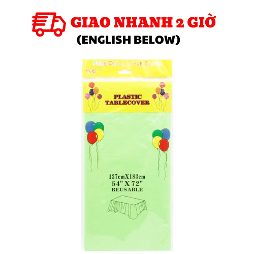 Khăn trải bàn tiệc cho tiệc Patrick Day nhiều màu ptd04