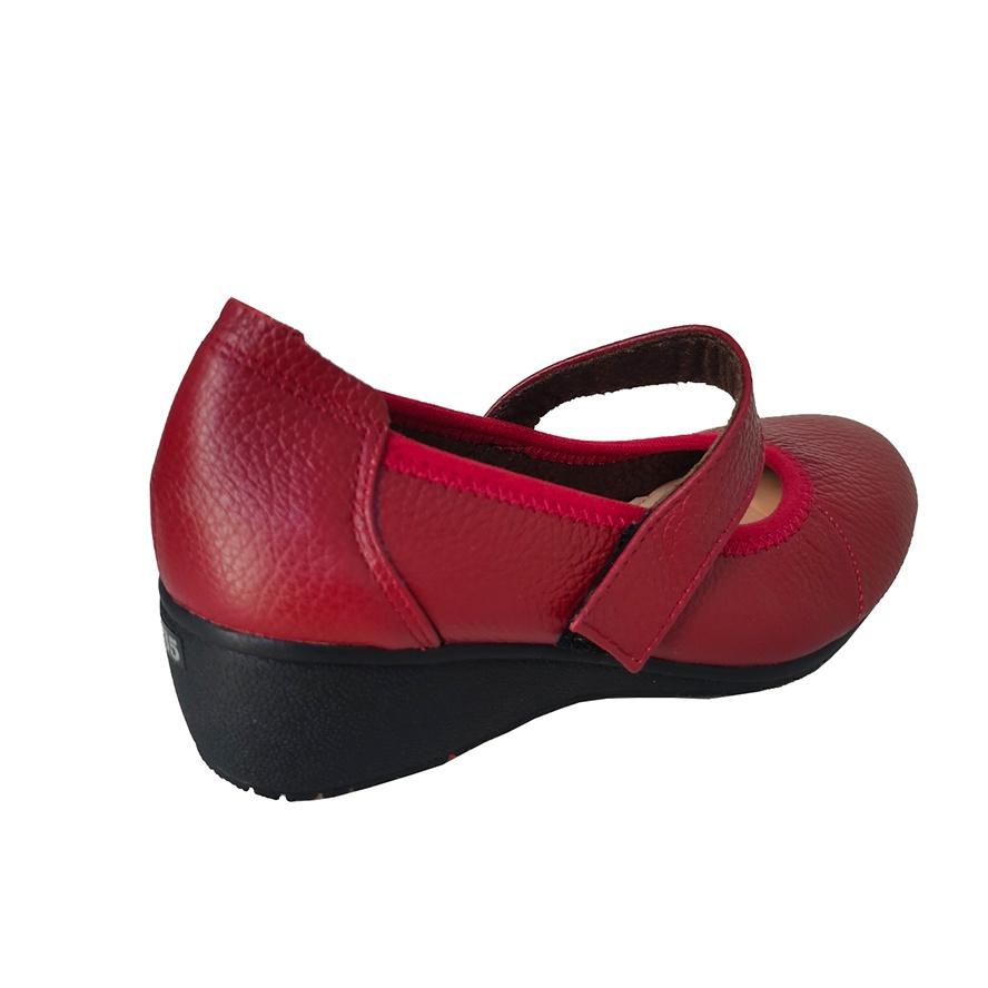 Giày Nữ Búp Bê HÀ NAM Da Bò Thật Thời Trang Cao Cấp 5cm GBBN2059