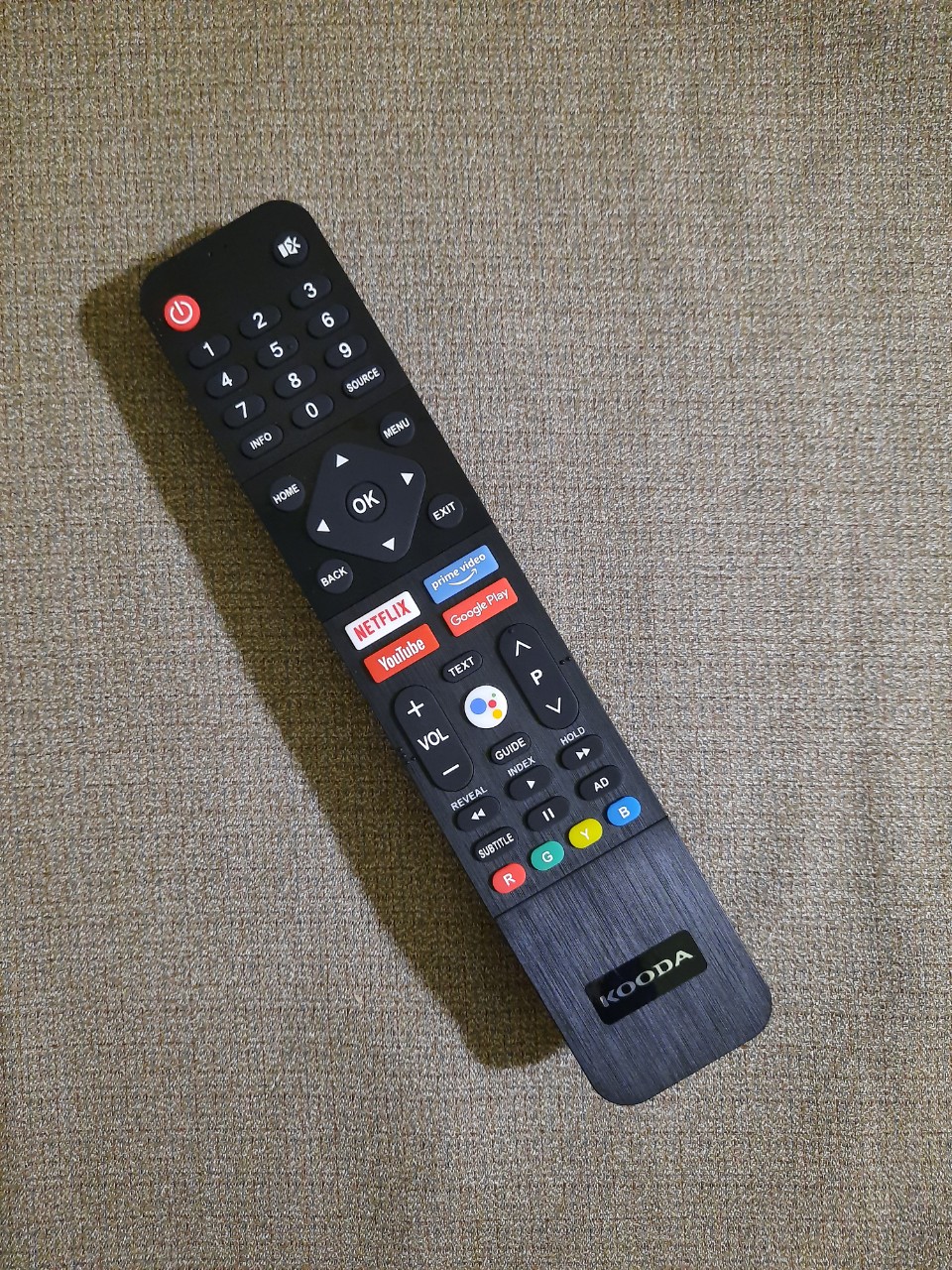 Remote Điều khiển tivi KOODA giọng nói- Hàng mới theo TV mới 100% Tặng kèm Pin!!!