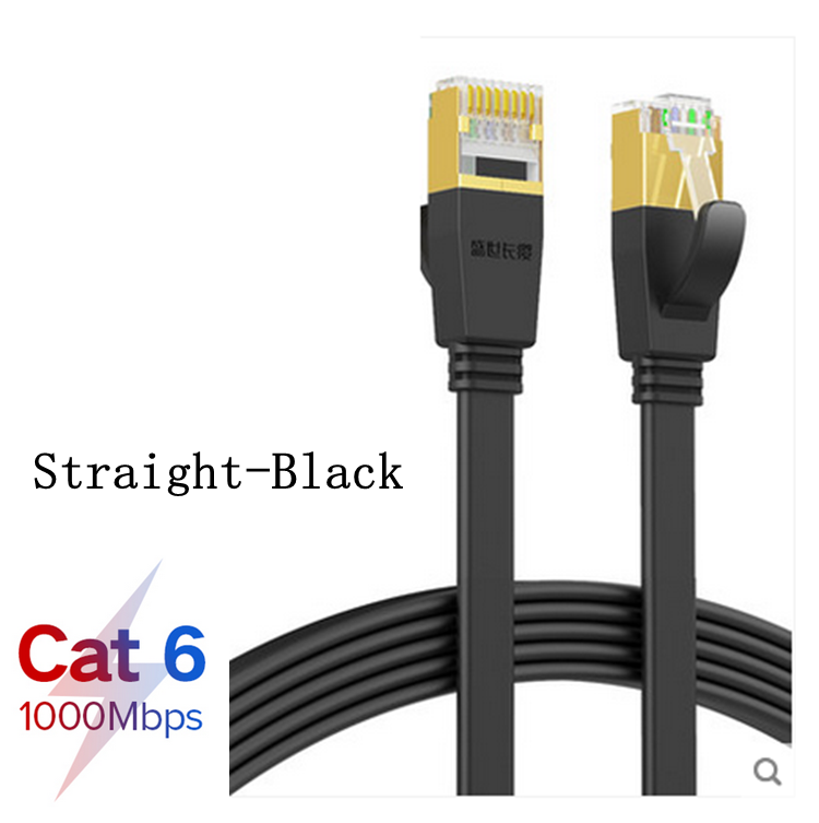 90 Độ CAT6 Phẳng Cáp Ethernet 1000Mbps 250MHz CAT6 RJ45 Mạng Ethernet Dây Cáp LAN Cho Máy Tính Router laptop