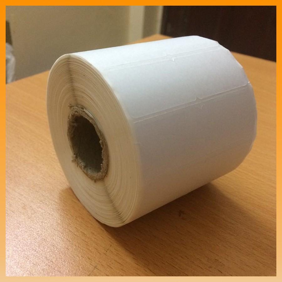 Giấy in tem, in mã vạch nhiệt 2 tem khổ 70x22mm 2000 tem