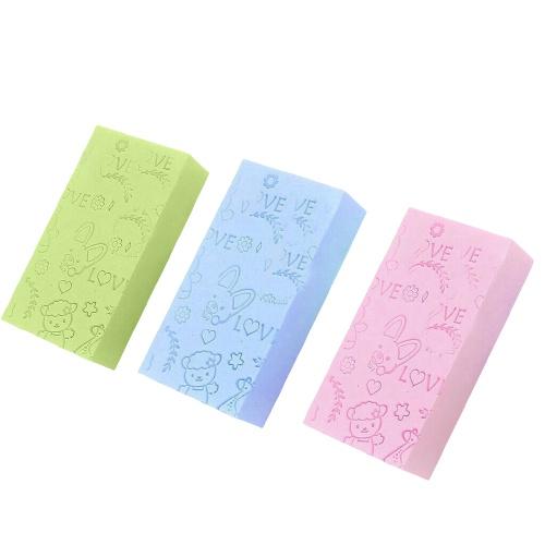 Bông mút tắm silicon tẩy tế bào chết siêu mềm