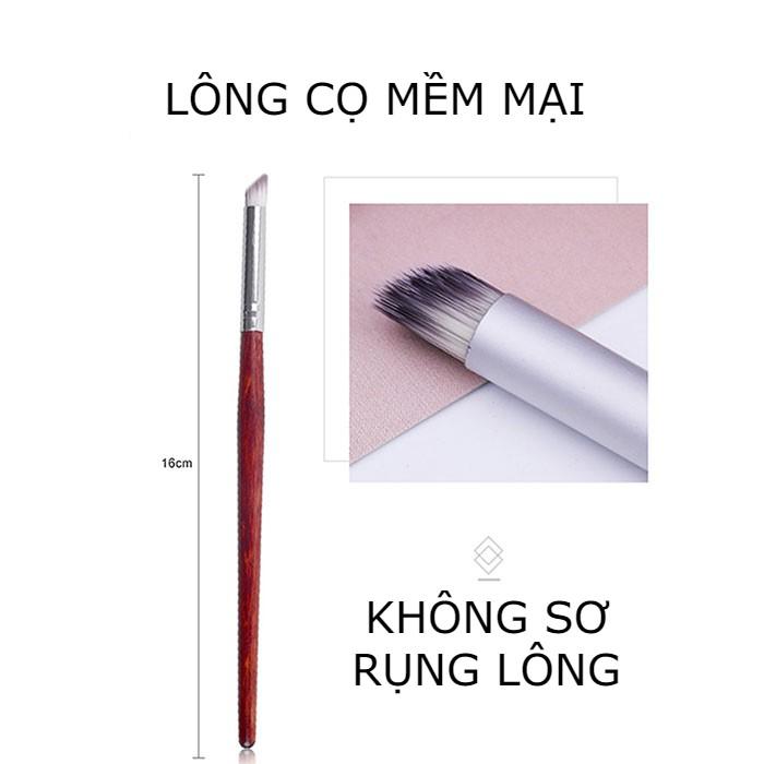 Cọ dặm ombre nail đầu tròn Yapas , Cọ làm ombre trang trí móng chuyên dụng