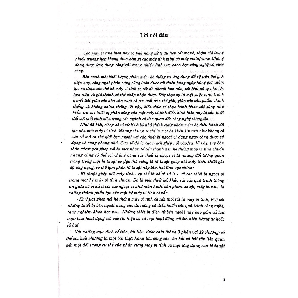 Nguyên Lý Phần Cứng Và Kĩ Thuật Ghép Nối Máy Vi Tính