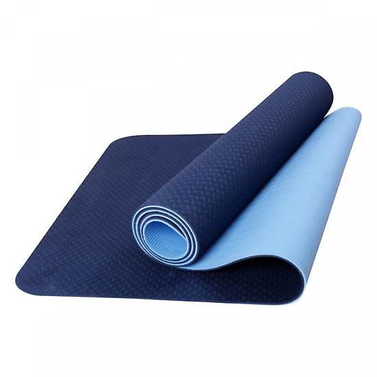 Thảm Tập Gym Và Yoga TPE 2 Lớp 6MM2L - Xanh