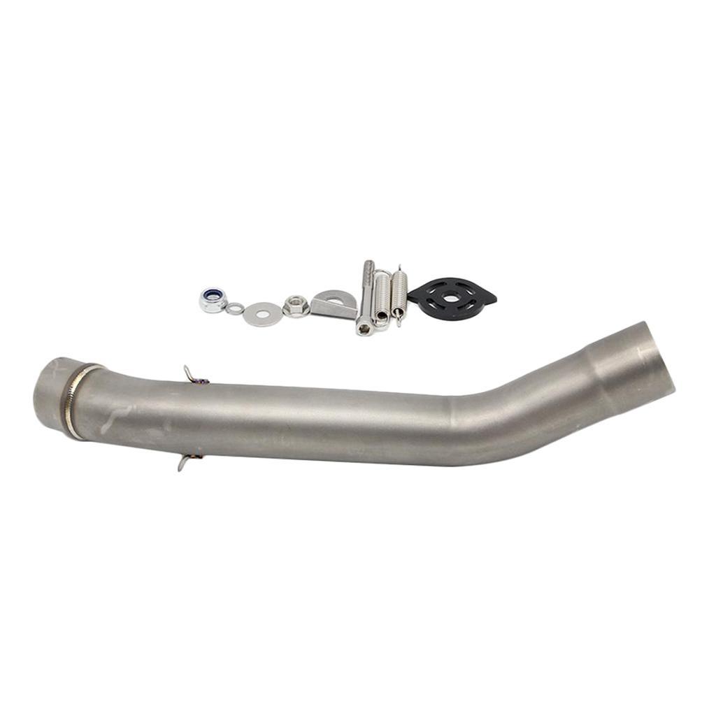 Motorcycle Exhaust Middle Pipe Stainless Connecting Tube For Kawasaki Z750