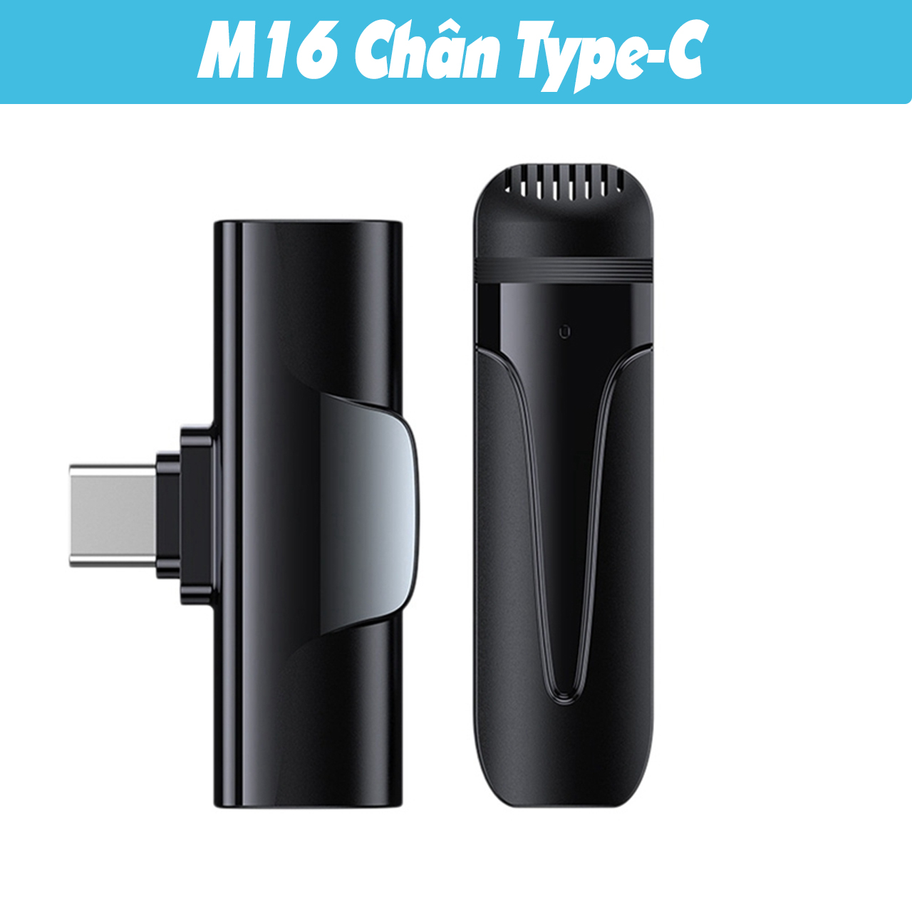 M16 Mic Thu Âm Livestream Không Dây Chống Ồn Thông Minh Độ Nhạy Cao Micro Không Dây Cài Áo Thu Âm Quay Video Ghi Âm Chơi Game Dành Cho Điện Thoại Máy Tính Bảng - Hàng Chính Hãng