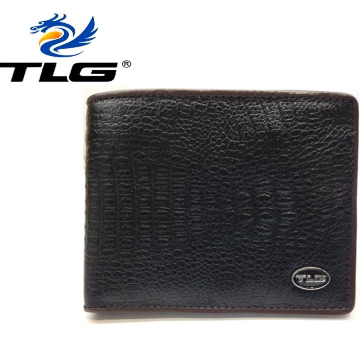 Ví nam da bò vân cá sấu Đồ Da Thành Long TLG 204460