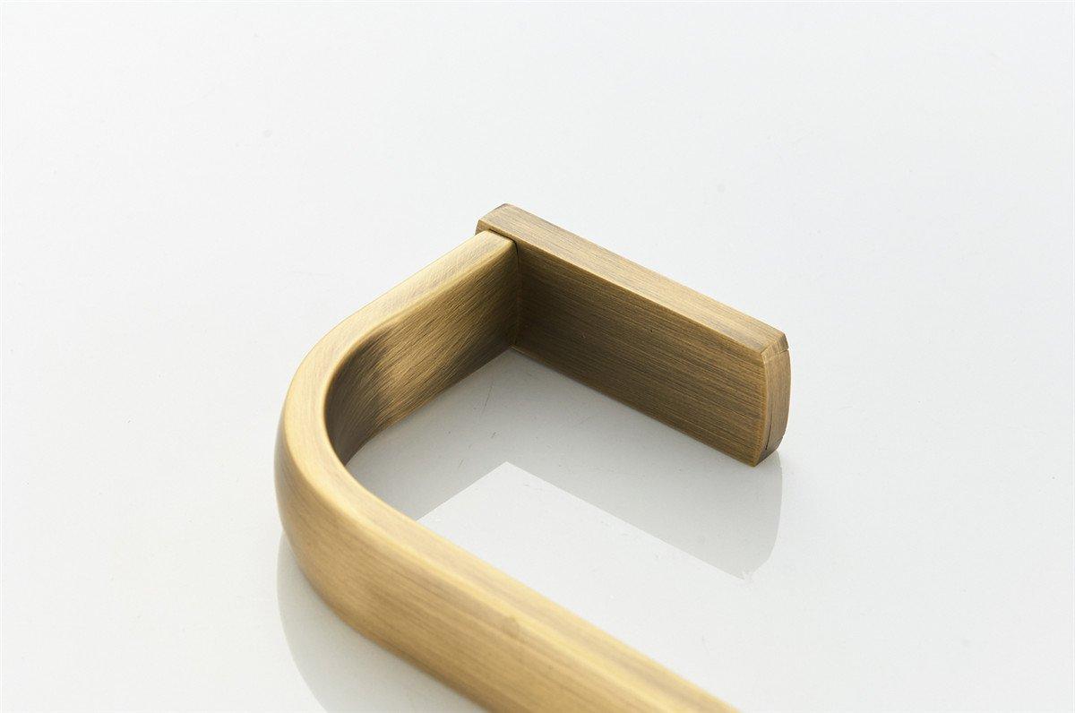 Người giữ giấy vệ sinh Giá treo tường Nhà vệ sinh Người giữ nhà vệ sinh Retro Brass cho phòng tắm, bằng đồng chải
