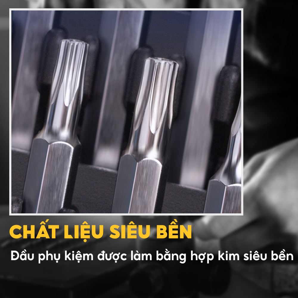 Bộ tua vít 21 chi tiết Deli DL1021D