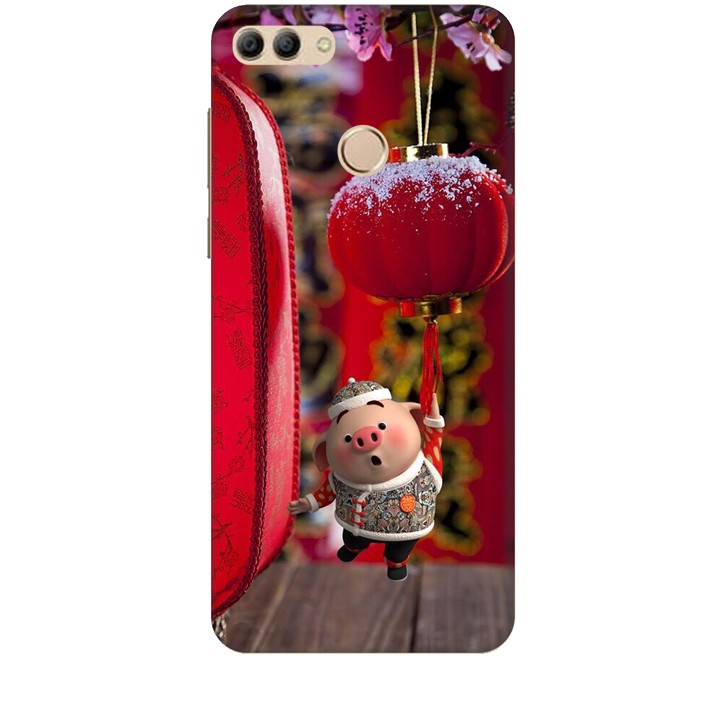 Ốp Lưng Dành Cho Điện Thoại Huawei Y9 2018 Heo Chúc Tết