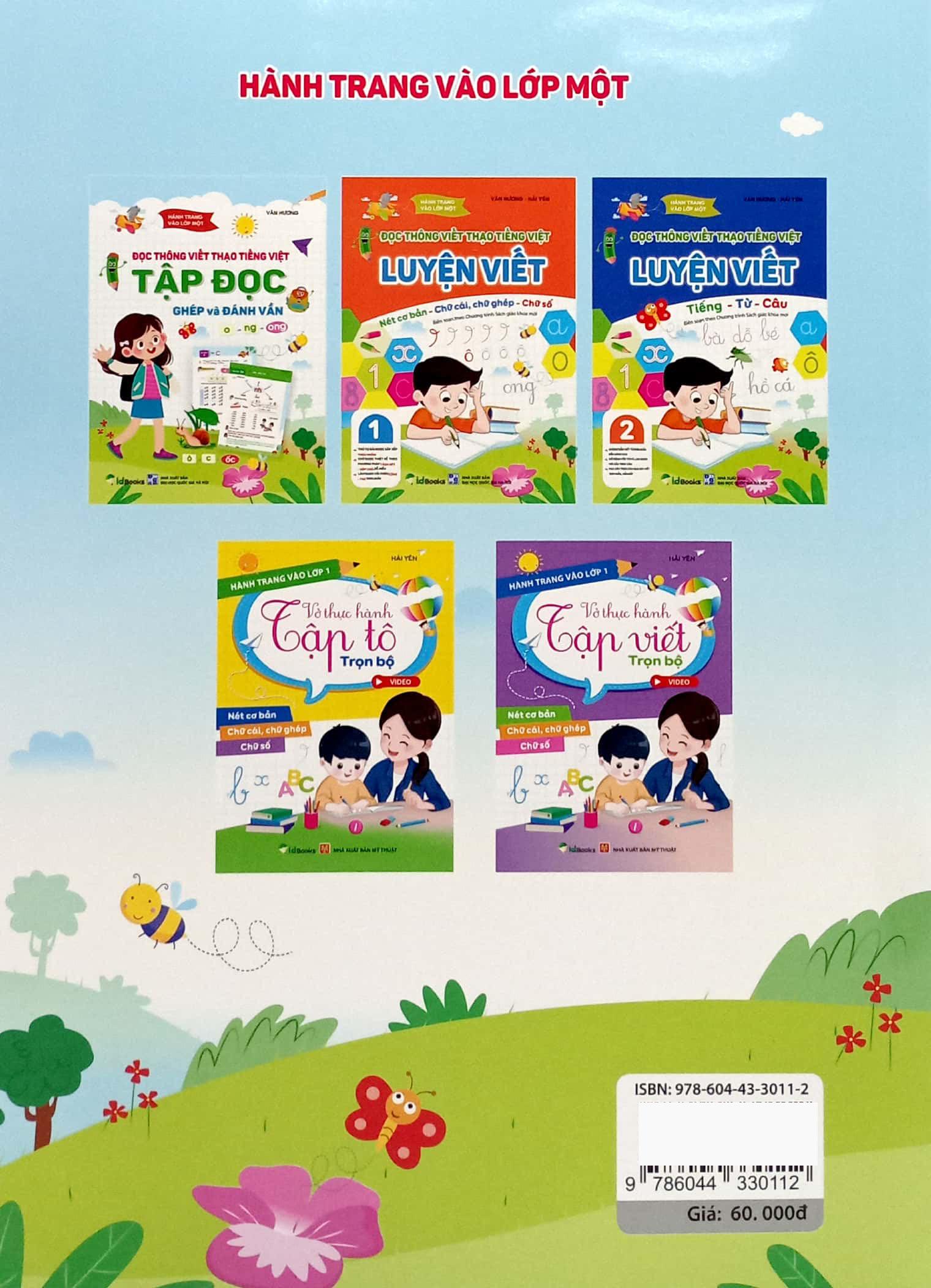 Sách - Hành Trang Vào Lớp 1-Đọc Thông Viết Thạo Tiếng Việt Tập Đọc Ghép Và Đánh Vần​​​​​​​