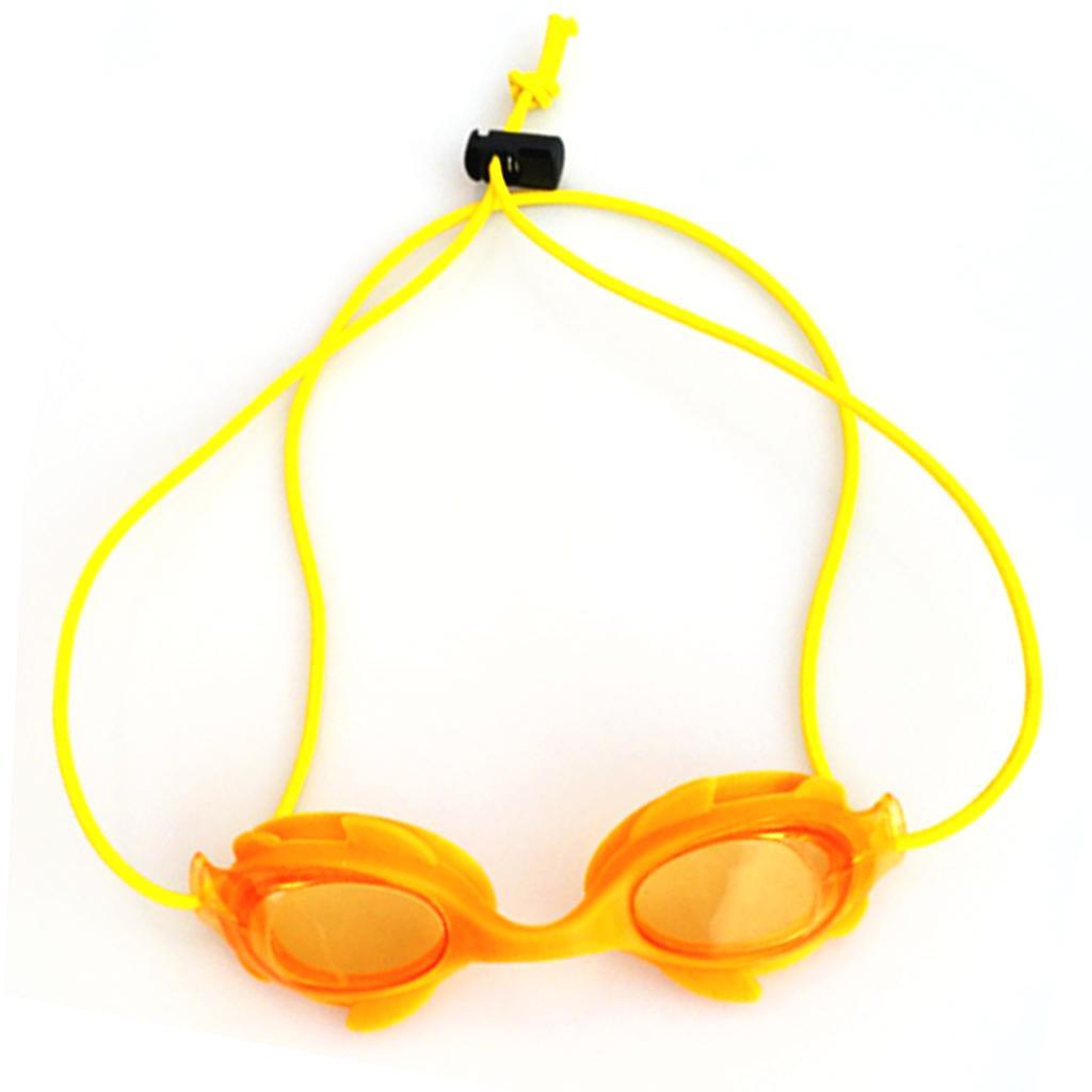 Pack 2 Swimming Goggles Eye Glasses / Dive Mask Elastic Strap Replacement