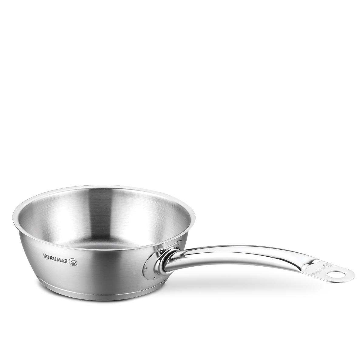 Chảo inox 18/10 sâu Korkmaz Proline 20 cm - 2 lít