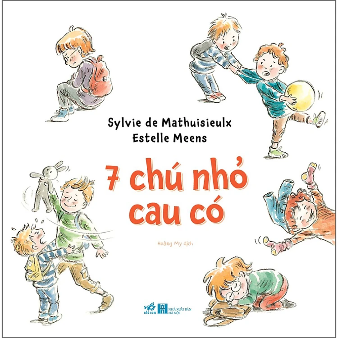 Sách - Combo 2 Cuốn: Bạch Tuộc Bé Bão + 7 Chú Nhỏ Cau Có + Theo Và Lea Cãi Cọ