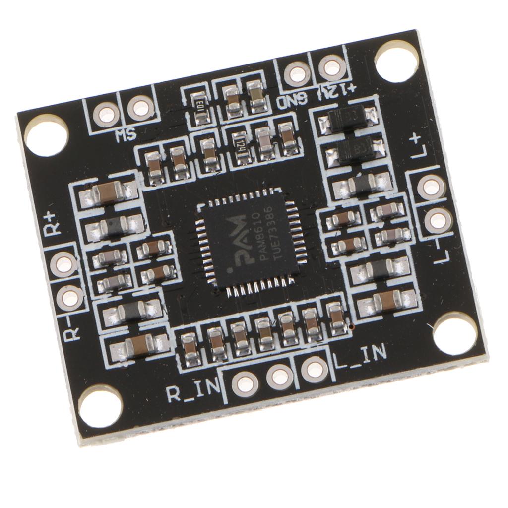 PAM8610 2x15W Digital Mini Dual Channel Stereo Power Amplifier Board 12V