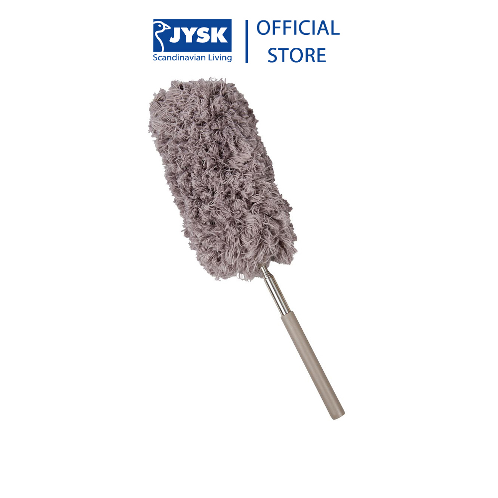 Chổi phất trần | JYSK Brian | polyester/thép | xám | DK10xC35cm