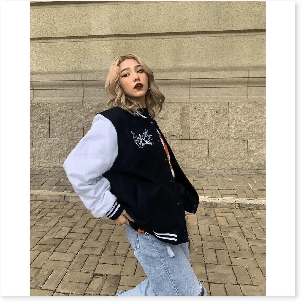 Áo khoác dù bomber nữ cực đẹp , cool , ngầu , phong cách VINA 1HITSTORE