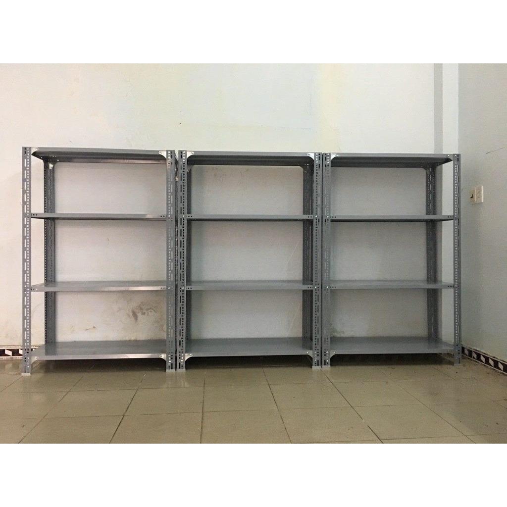 Kệ sắt V lỗ D1000xR400xC1500mmx4 tầng