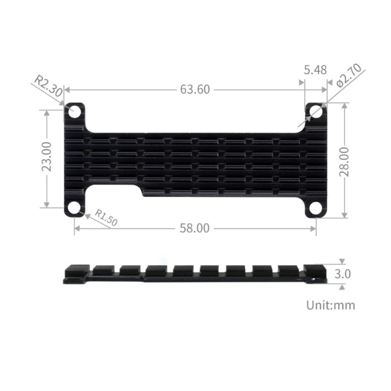 Heatsink Computer Parts for Raspberry Pi Zero Anti-Corrosion Professional