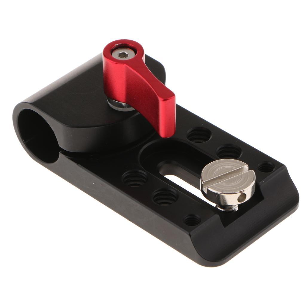 Unicersal Holder Clamp Mount for 15mm Rod Support Rail Follow Focus Rig DSLR