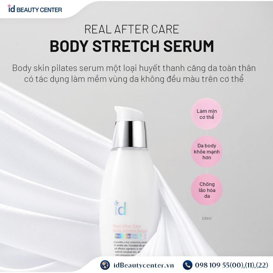 Sữa dưỡng thể id Real After Care Body Stretch Serum 100ml