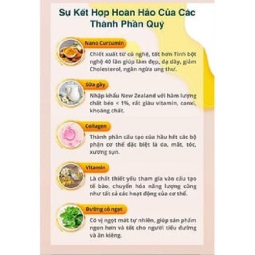 SỮA NGHỆ DRA CURCUMILK COLLAGEN - TĂNG SỨC ĐỀ KHÁNG - ĐẸP DA - ĐẸP DÁNG VÀ ĐẶC BIỆT NGƯỜI TIỂU ĐƯỜNG CÓ THỂ SỬ DỤNG