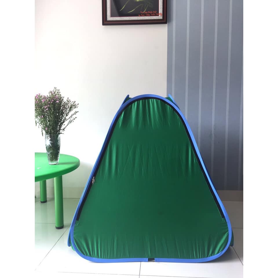 Lều Xông Hơi Tự Bung Cao Cấp Vải Dù Loại Mềm dễ gấp gọn chống thấm(Màu Ngẫu Nhiên)