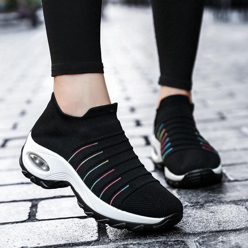 2020 Fashion women outdoor soft running sneakers casual sport shoes