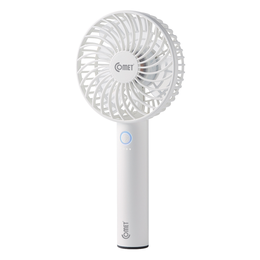 Quạt Sạc Comet CRF1004W - Trắng - Hàng chính hãng