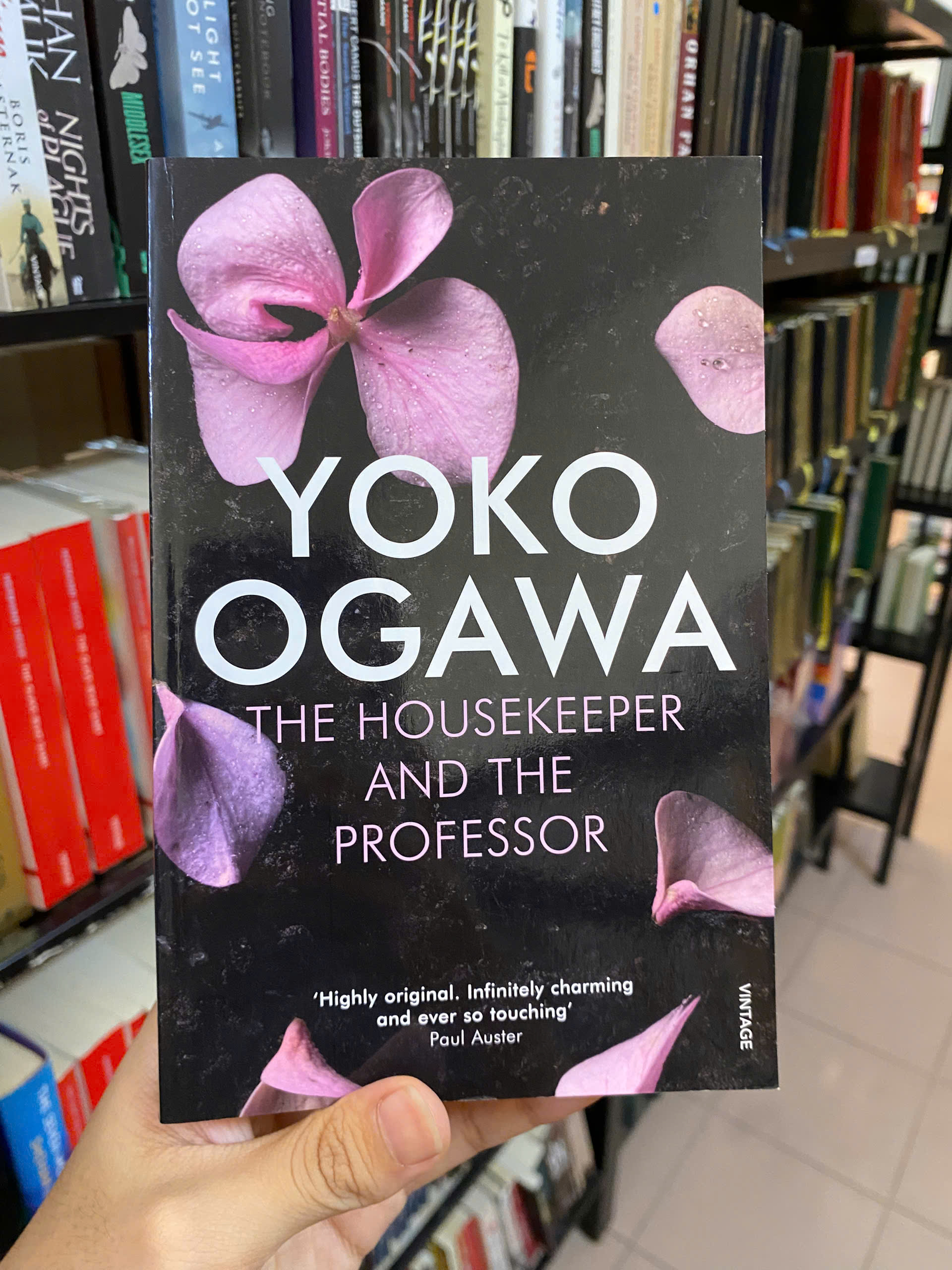 Sách - The Housekeeper and the Professor by Yoko Ogawa - Tiểu thuyết tiếng Anh / Novel / English Fiction