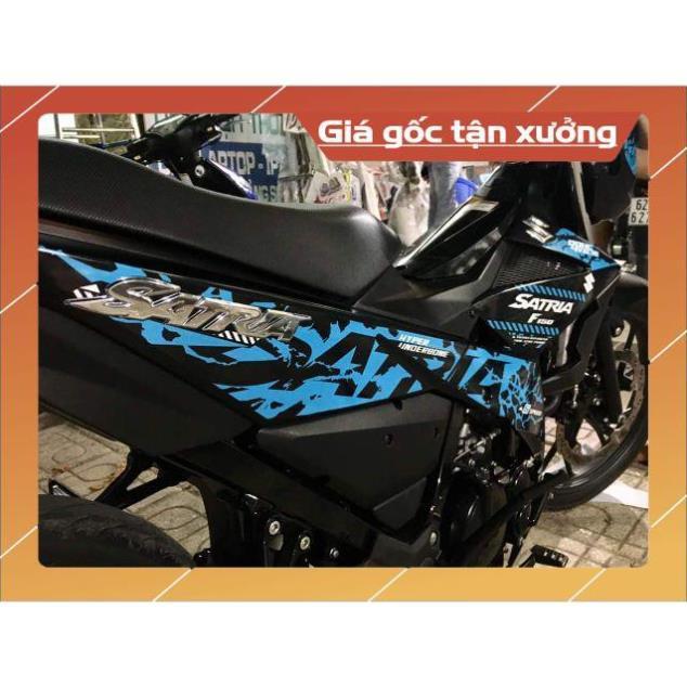 Tem rời Satria Fi tem 3 lớp ko bay màu bong tróc