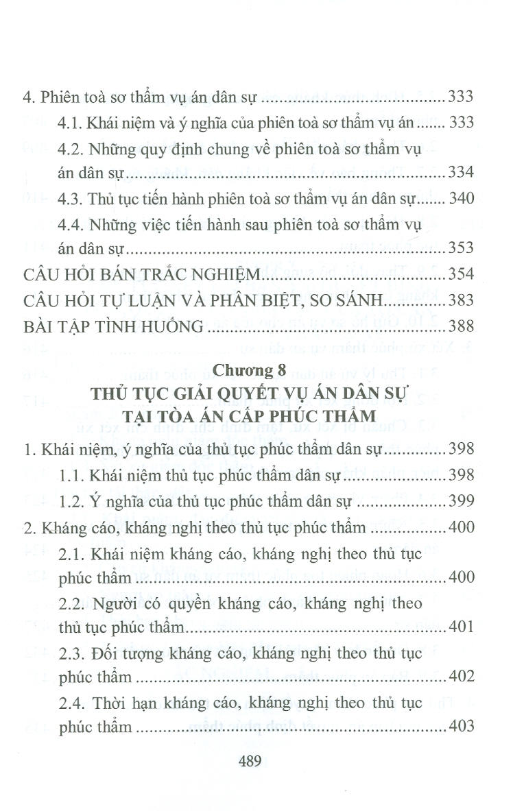 Hướng Dẫn Môn Học Luật Tố Tụng Dân Sự (Sách chuyên khảo)