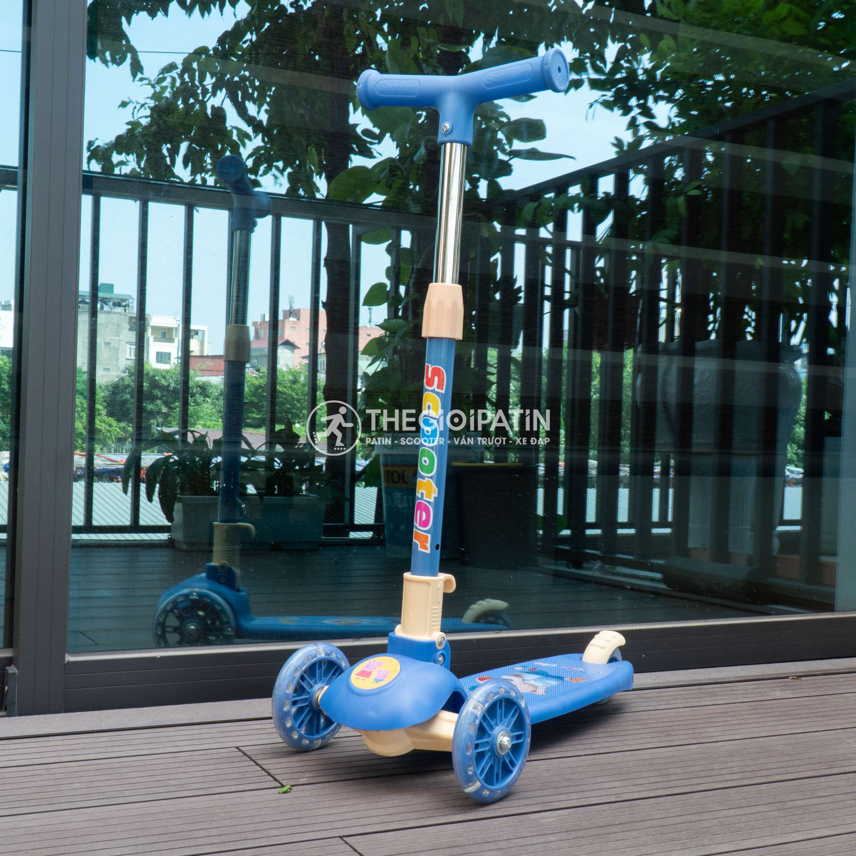 Xe Scooter Cho Bé Centosy - HY02, Họa Tiết Đáng Yêu Cao Cấp