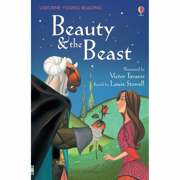 [Hàng thanh lý miễn đổi trả] Usborne Young Reading Series Two: Beauty and the Beast + CD