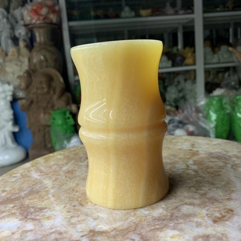 Ống Trúc Đá Ngọc Hoàng Long - cao 12cm