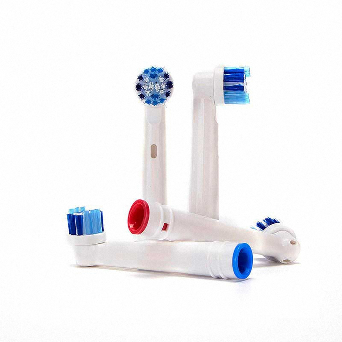 Cho máy Oral B Braun, bộ 4 Đầu Bàn Chải đánh răng điện thay thế MIHOCO EB20-P New , làm sạch mảng bám, chăm sóc nướu