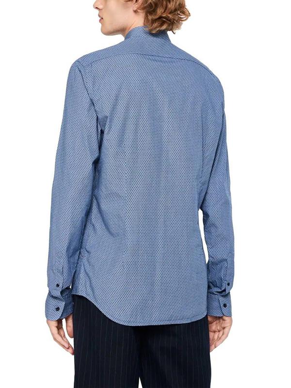 Áo Sơ Mi SCOTCH &amp;amp; SODA  Chic Shirt With Mini Jacquard Pattern - SIZE L-XL