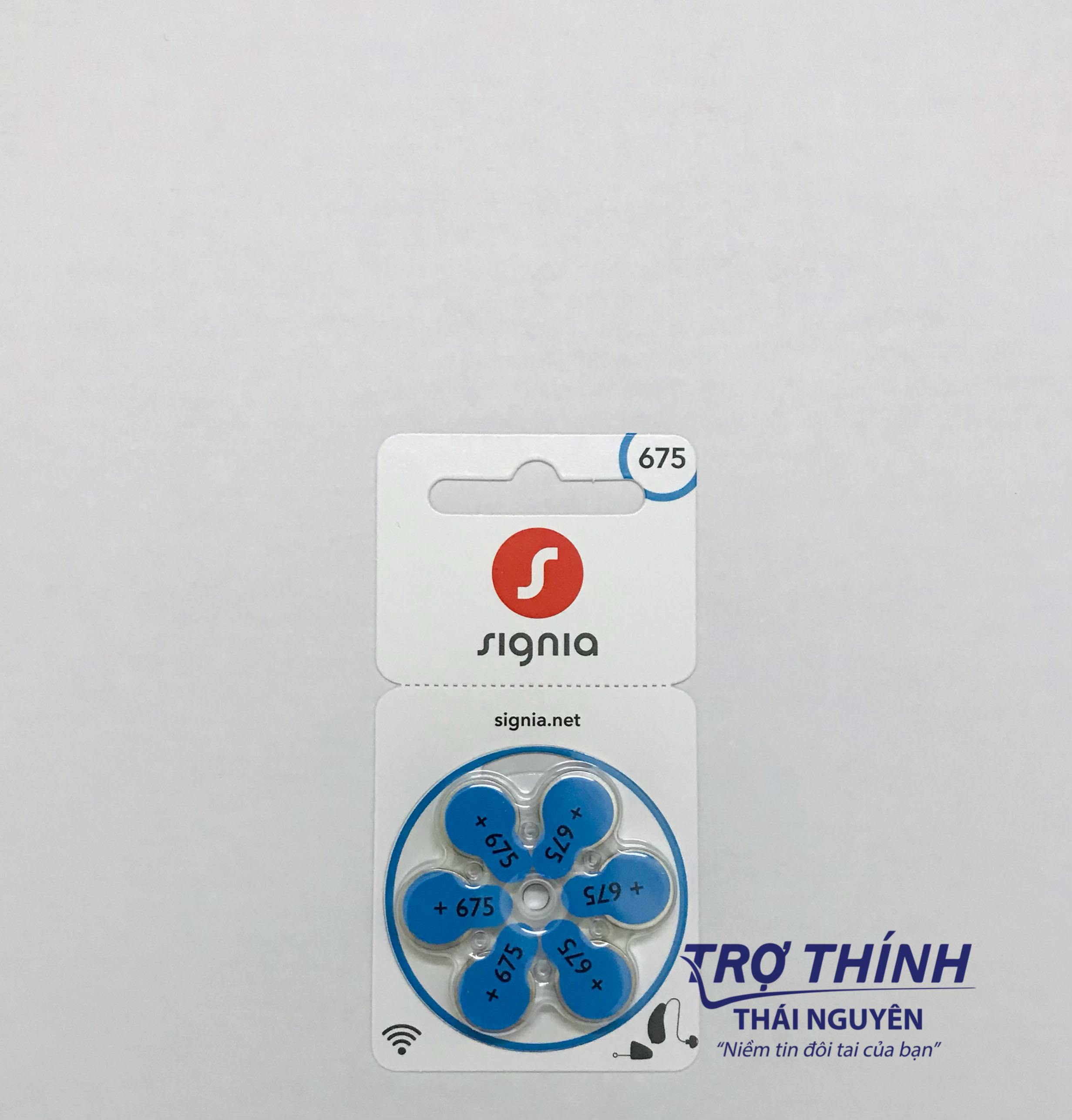 PIN MÁY TRỢ THÍNH SIGNIA SỐ 675