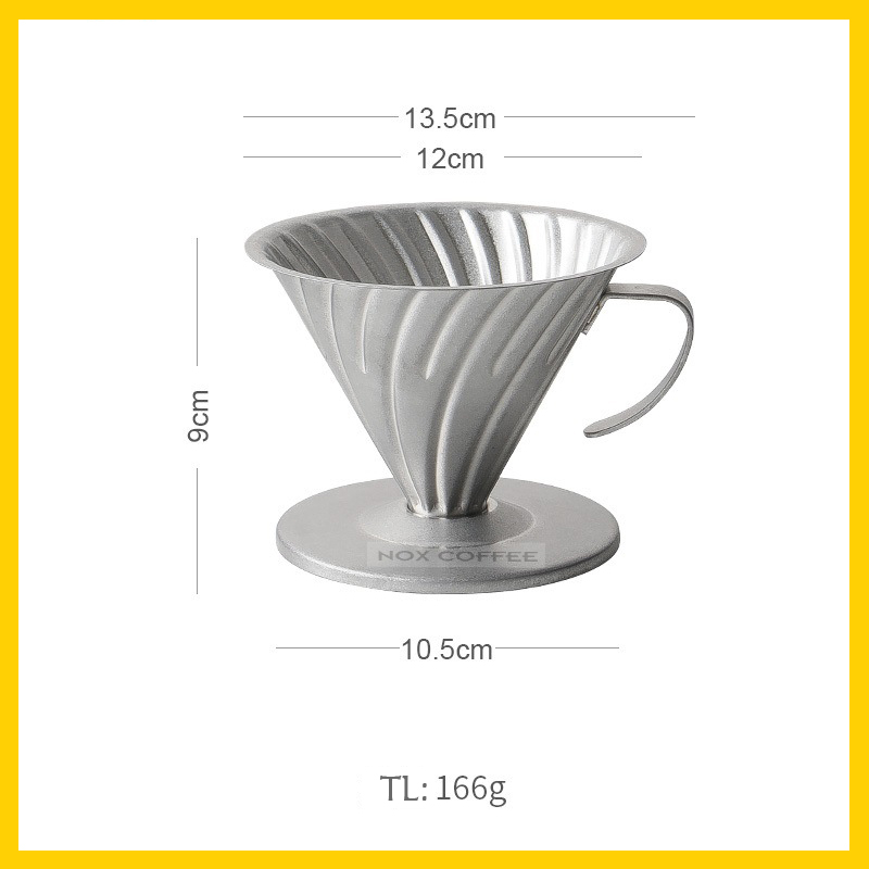 Bộ pha cà phê thủ công Pour over mang phong cách Retro