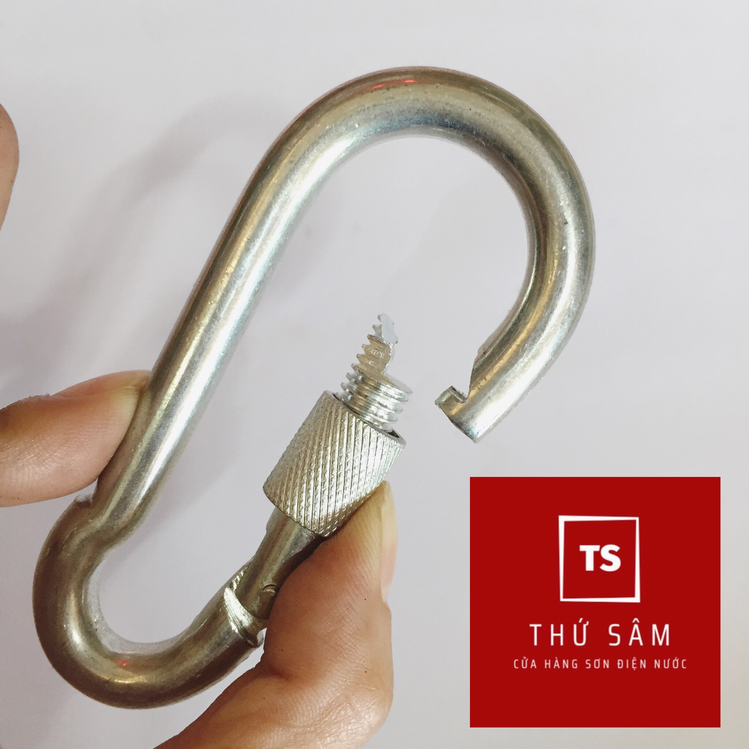 Móc xích sắt có chốt chặn chống bật cỡ lớn
