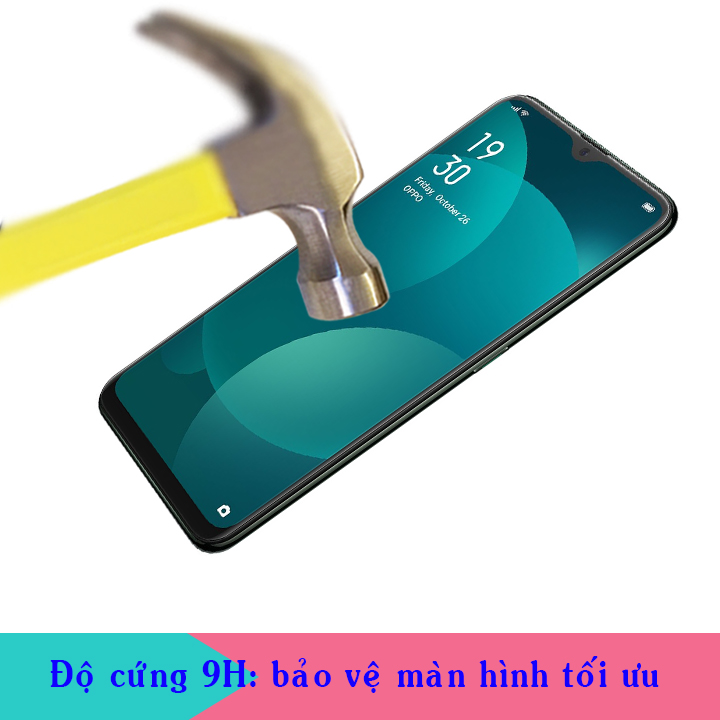 Kính Cường Lực cho Oppo F11 - Full màn hình - Màu đen - Hàng Chính Hãng