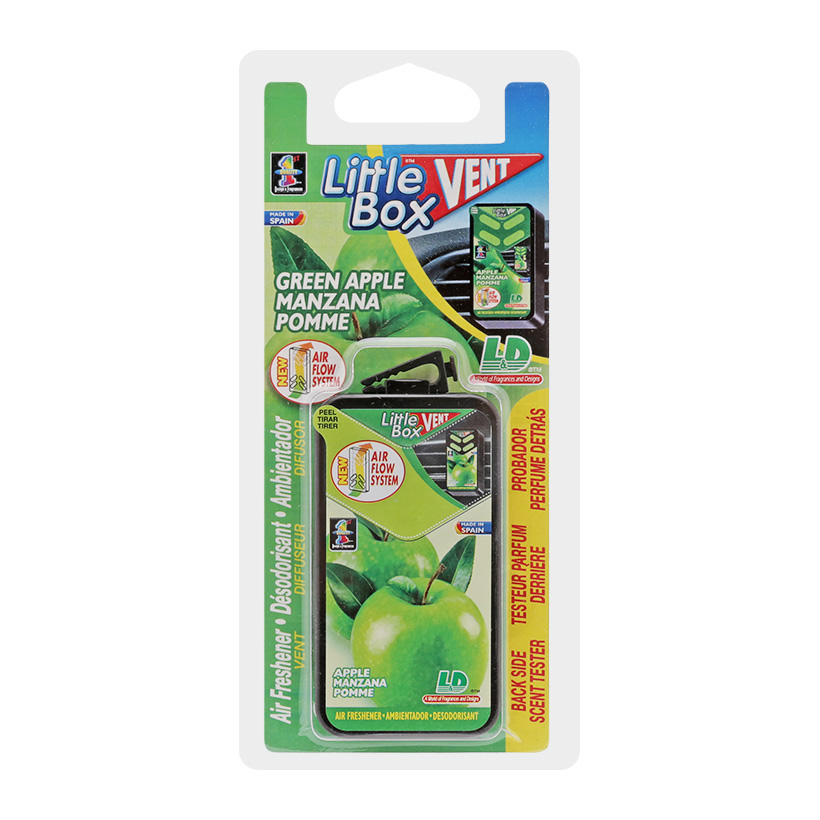 Hộp Thơm Ghim Máy Lạnh L&amp;D Little Box Green Apple 5ml