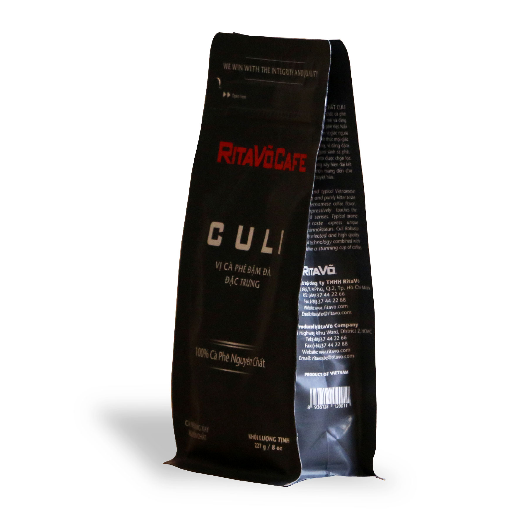 Cà phê rang xay Rita Võ Cafe Culi 1kg