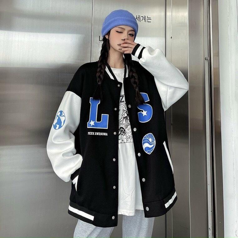Áo khoác dù bomber nam nữ unisex cực đẹp dành cho các cặp đôi