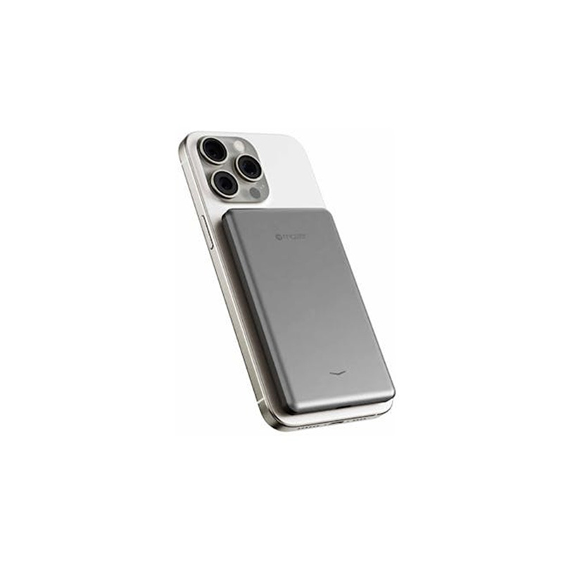Pin Sạc Dự Phòng Mazer MagAir19 Siêu Mỏng Dung Lượng 5000mAh PD20W Không Dây 15W Hàng Chính Hãng
