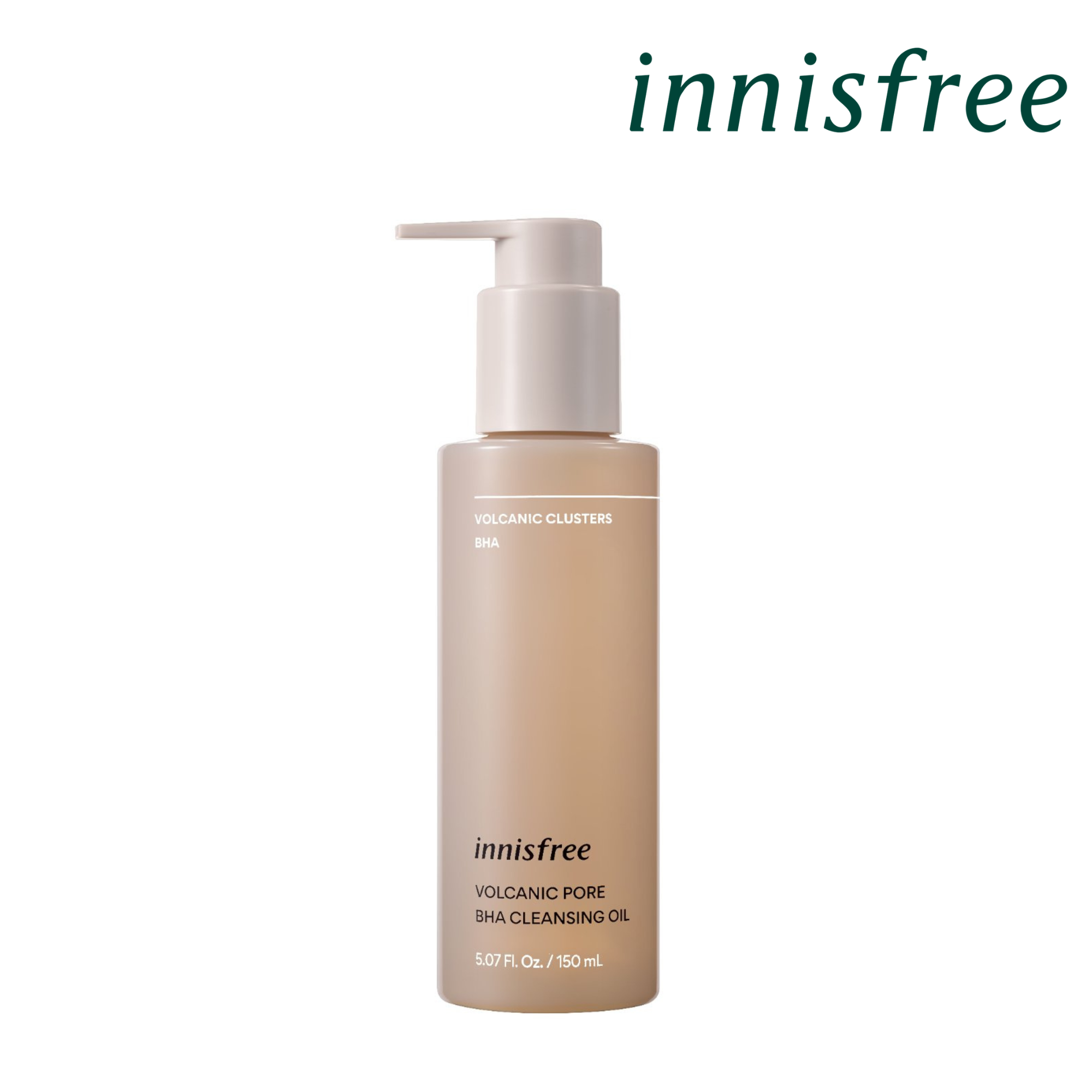 Dầu tẩy trang sạch sâu đá tro núi lửa innisfree Volcanic Pore BHA Cleansing Oil 150ml