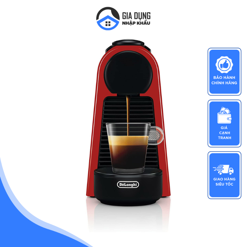 Máy Pha Cà Phê Viên Nén Nespresso Essenza Mini, Máy Pha Cafe, Espresso, Capuccino, 19Bar, 600ml, Nhập Đức